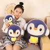 Down Cotton Soft Earphones Penguin Plush Toy Doll Antarctic Penguin Throw Pillow Children Sleep Holding Doll