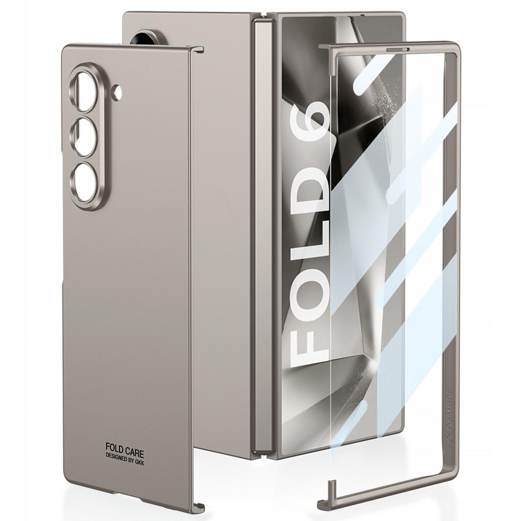 Samsung Galaxy ZFold6 Folding Phone Case Fashion Fine Hole Lens Full Inclusive Anti Fall Case