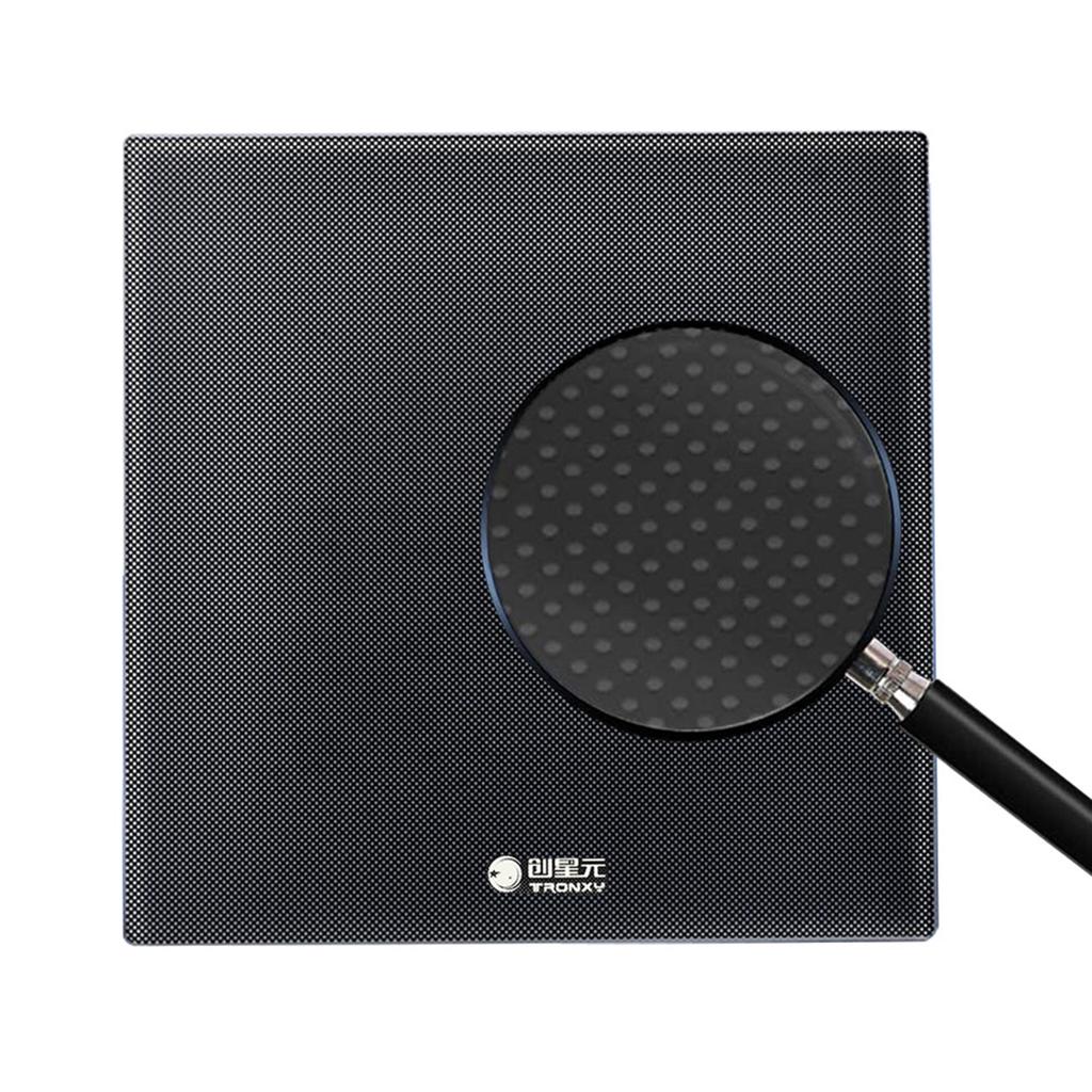 Tronxy Carbon Silicon Crystal Glass Print Bed Platform Build Surface 330*330mm for 3D Printer Hotbed