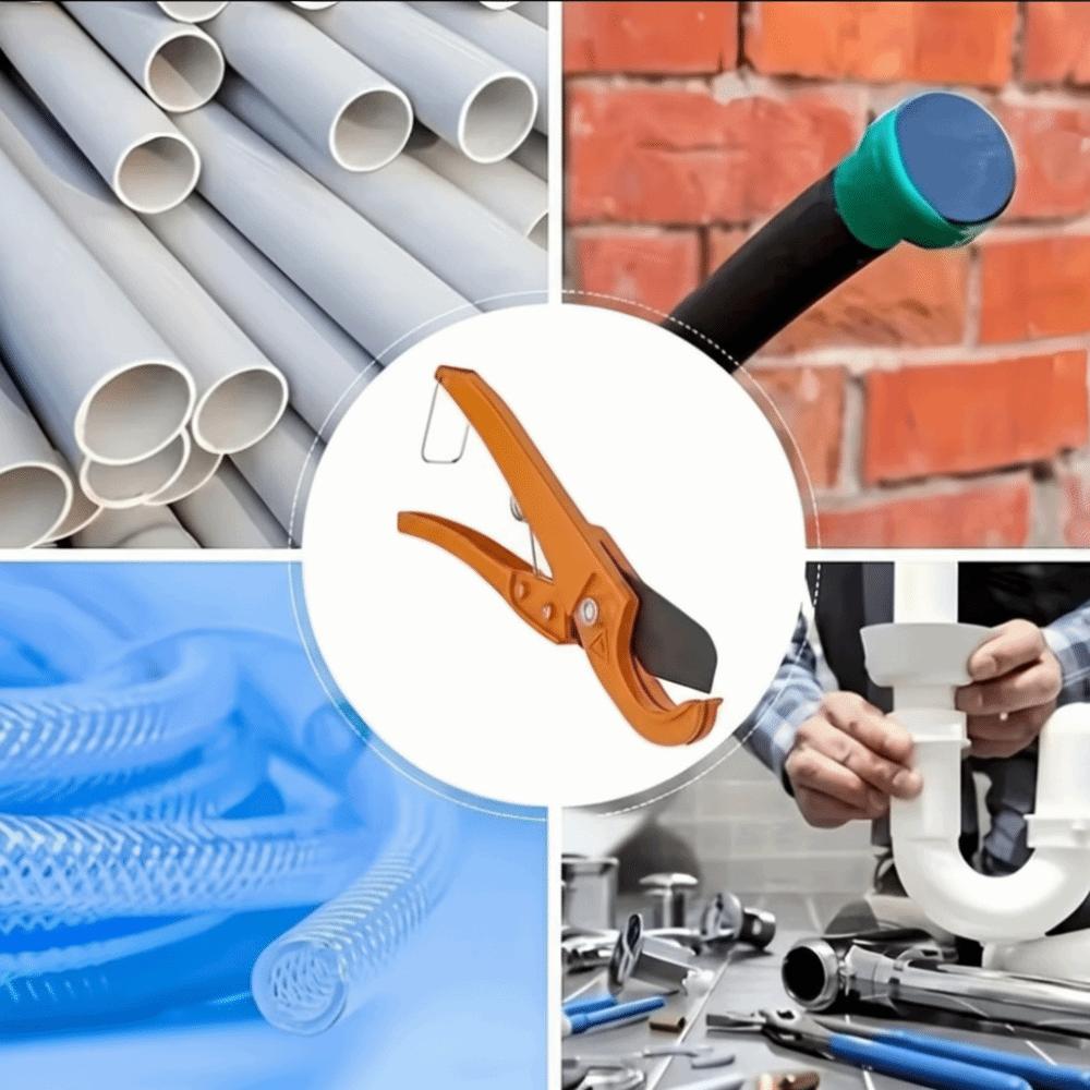 Precision Cut Plumbing Cutting Tool Heavy-Duty PPR Pipe Cutter PVC Pipe Shears Professional Use