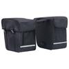 Day and Night - Day and Night Double Bicycle Bag Waterproof Pannier 35 L Black