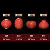Solar Power Supply Chinese Style Red Lantern Hollow Outdoor Hanging Lantern New Year Decoration Spring Festival Party Decor