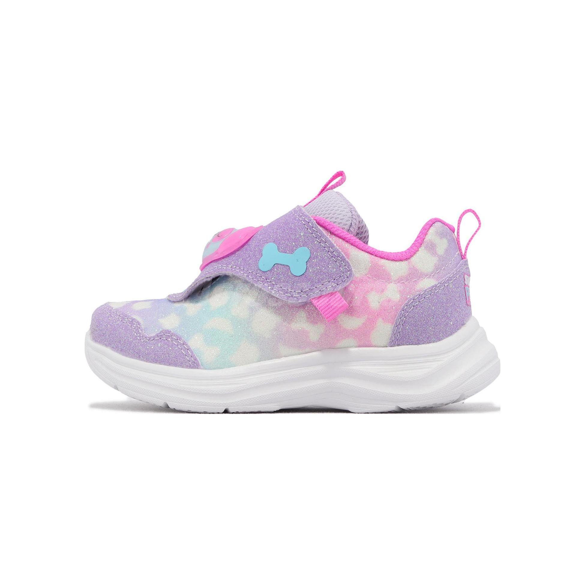 Skechers S Lights Glimmer Удобные Универсальные Повседневные Низкие Кроссовки для Ходьбы Детские Кроссовки Розовый 302698-NLVHP 23