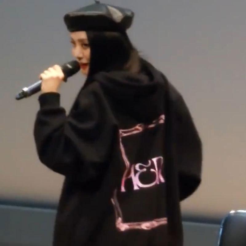 (G)I-DLE Minnie 2025 Style Women's Zip-Up Hooded Sweatshirt Cardigan