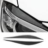 2pcs Carbon Fiber Headlight Eyebrow Eyelid Cover For BMW 3 Series F30 2013-2017 Automobiles Exterior Accessories