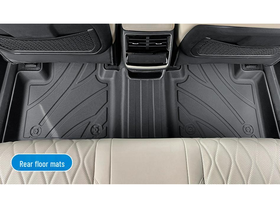 Floor Mats for 2021-2026 Geely Xingyue L: TPE Floor, Trunk, & Seat Back Mats