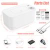 USB Baby Wipe Warmer LED Light Wet Wipes Keep Warm Storage Tissue Box Adjustable Temperature Heating Portable Diaper Dispenser
