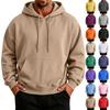 Men's Casual Hooded Long Sleeve Sweatshirt for Everyday Wear