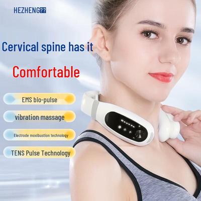 HEZHENG Kabelloser Puls-Nackenmassagegerät CN-Stecker (Adapter enthalten)