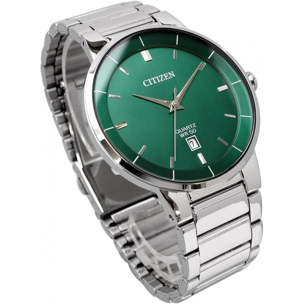 [Citizen] Citizen Quartz Men S Watch Bi5120 51x Green Silver overSeaS Model [parallel Imported Product] Green Bi5120 51x