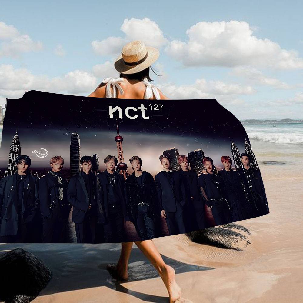 Boy Band N-NCT Big Microfiber Beach Towels Quick Dry Towel Sand Beach Towels Pool Towel For Travel Swim Pool Yoga