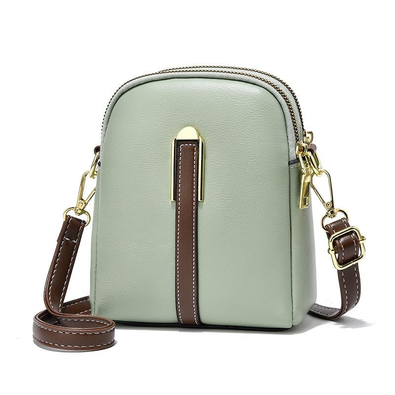 Handytasche Damen Sommer Neu Mini Kleine Tasche Modisch Vertikal Weiches Leder Schulter Umhängetasche Wechsel Damen Tasche