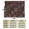 DnD Game Dice Spill Blanket Flannel Summer Breathable Soft Throw Blankets for Bedding Outdoor Plush Thin Quilt
