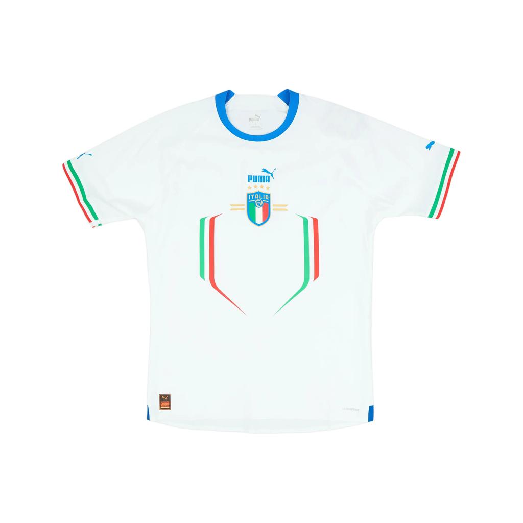 Puma 2022-23 Season Italy Away Color Block Crew Neck Short Sleeve Football Shirt Player Version Unisex tops 765648-02