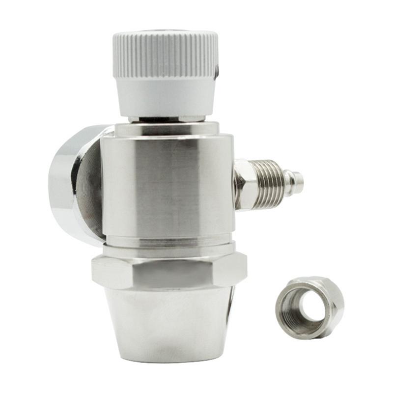 Fresh 2X Aquarium CO2 Regulator 2000Psi Pressure Gauge For 6Mm Suction Tube 5/8-18UNF