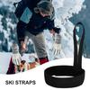 Elastiska handledsband för skid- och snowboardhandskar Justerbar skidhandskesnöre för män och kvinnor Sport Skidhandskens Säkerhetsrem