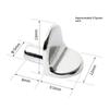 Alloy Shelf Support Pegs 20 Pcs Easy to Assemble Sturdy Brackets for Kitchen Cabinet Bookcase Closet DIY Home Projects