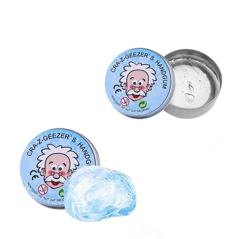 Colorful Non-Newtonian Liquid Glass Mud Children Stress Relief Toy DIY Handmade Clear Elastic Compound Non Toxic Creative Crafts Crystal Mud