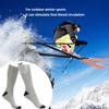 Electric Heated Socks Fast Heating Winter Warm Thermal Socks 1/3 Gear Cold-Proof Skiing Sock Anti Slip for Outdoor Skiing Hiking
