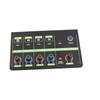 4 Channel Audio Mixer Microphone Low Noise Mono Stereo Line Mixer LINE MIC Mode Switching for Wired Microphones