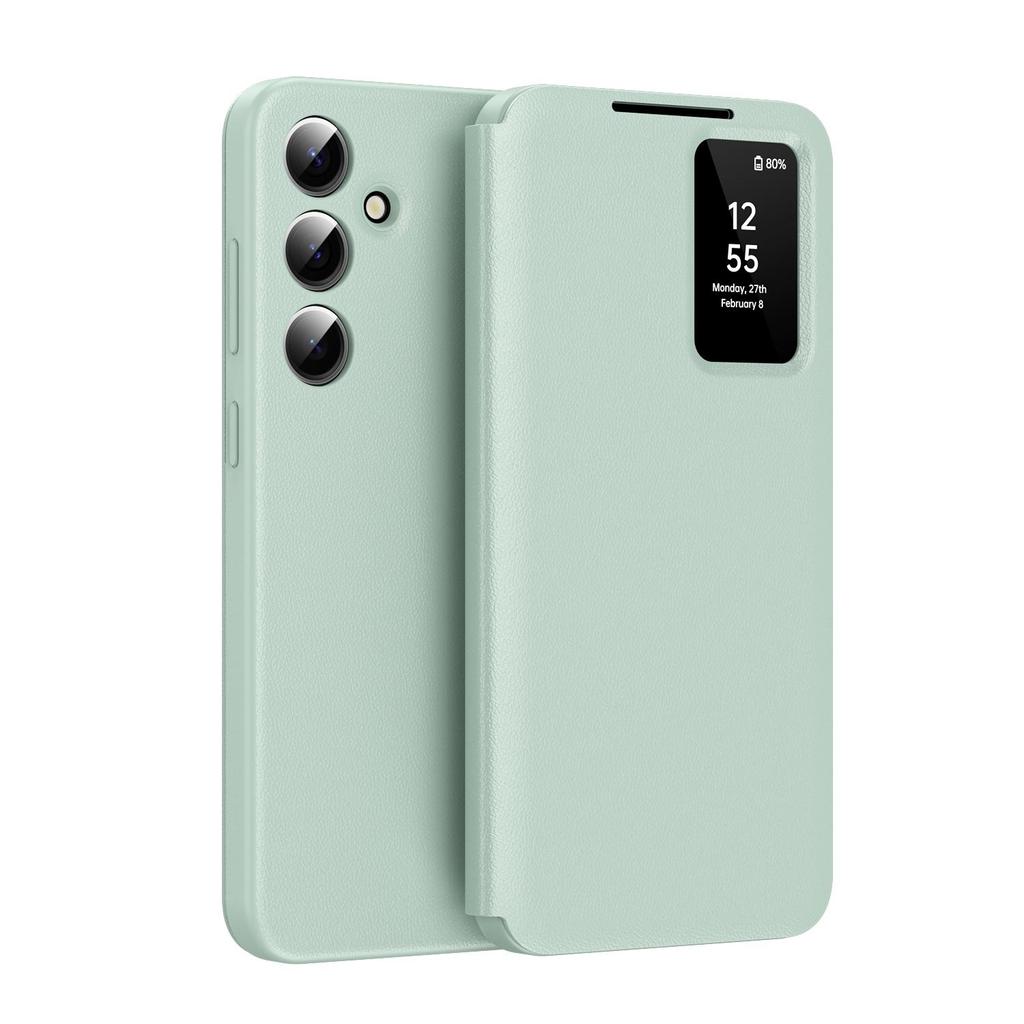 Funda Inteligente S View Flip para Samsung GALAXY S24 Ultra Cubierta tipo Cartera