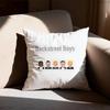 Band BBackstreet BBoys Pillow Case Square DoubleSided Printing Short Plush Sofa Cushion Cover Bedroom Bedside Pillow