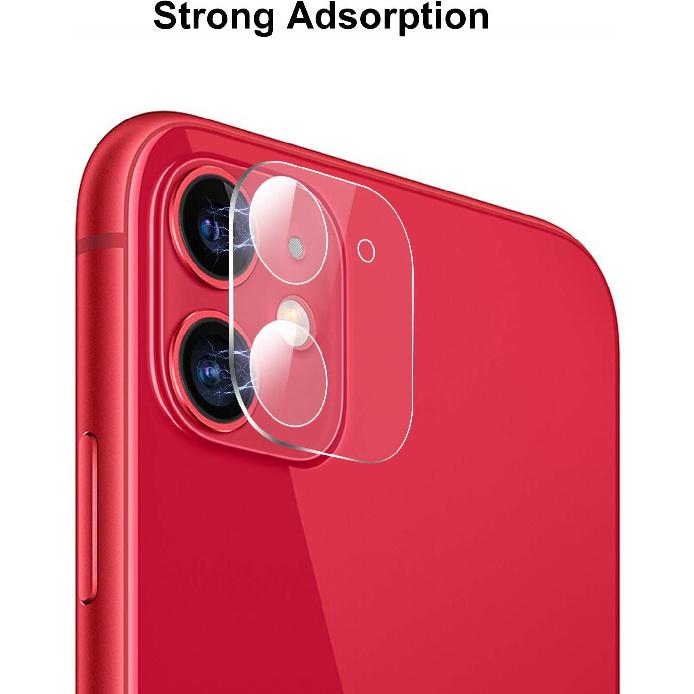 Beeyoka [3 Pack] Screen Protector for iPhone 11, iPhone 11 Camera Protector, iPhone 11 Front and Back Screen Protector Tempered Glass [Anti-Scratch]
