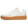 Life Collection Slip Resistant Abrasion Resistant Low Top Skateboard Shoes Men's Ivory White 912018050-2