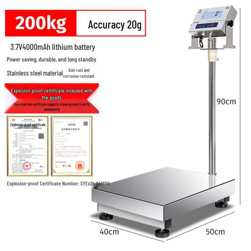 

HC High Precision Explosion-Proof Stainless Steel Industrial Scale