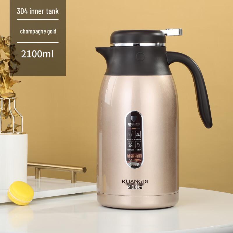 DKADI 2.1L 304 Stainless Steel Vacuum Flask