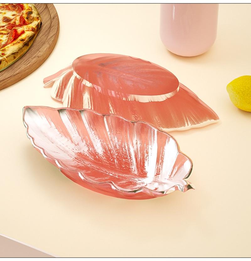 DIY Crystal Epoxy Mold Leaf Plate Nut Storage Tray Silicone Mold