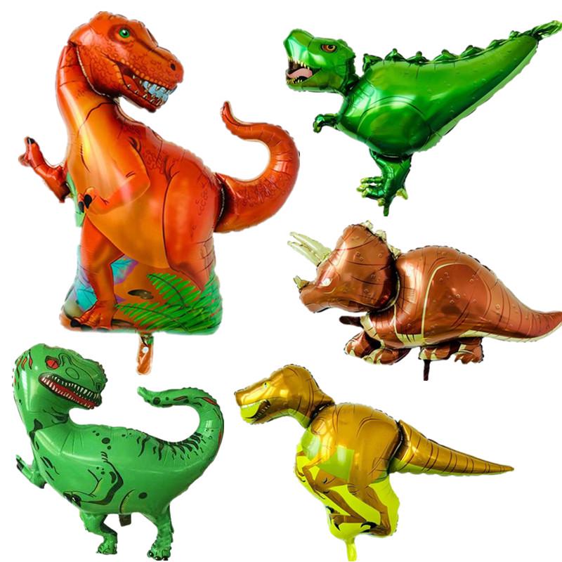 Cartoon zwierząt balon foliowy motyl dinozaur balony z helem dla dziecka dekoracje na przyjęcie urodzinowe dla dzieci