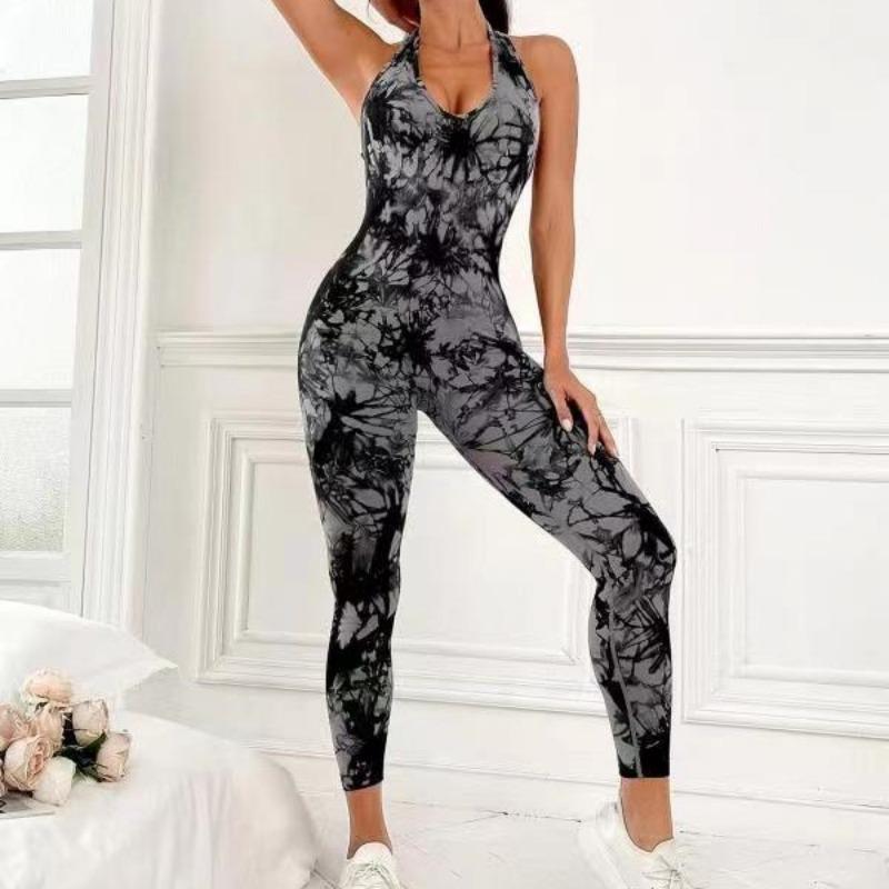 

Новые модные дышащие повседневные костюмы для йоги без рукавов, женские спортивные комбинезоны с открытой спиной для бега, комплекты для йоги, женский облегающий костюм для йоги 25602 L серый