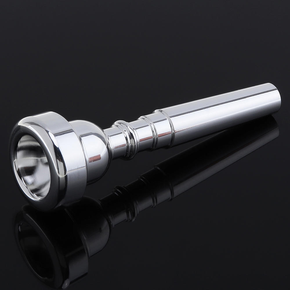 7C Small Silver Plated Trumpet Mouthpiece Musical Instrument Trumpet Mouth