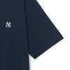 New MLB New York Yankees Basic Collection SS25 T Shirt Unisex Standard Navy Blue 3ATSB6153-50NYS
