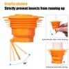 Kitchen Anti odor Pest Insect Prevention Deodorant Silicone Core Water Pipe Drain Cover Seal Tubes Floor Drain