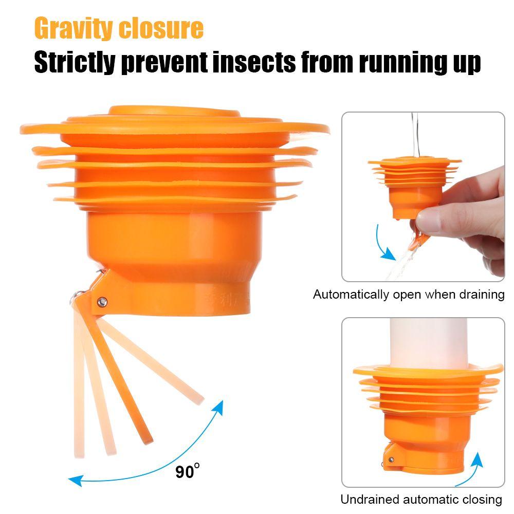 Kitchen Anti odor Pest Insect Prevention Deodorant Silicone Core Water Pipe Drain Cover Seal Tubes Floor Drain