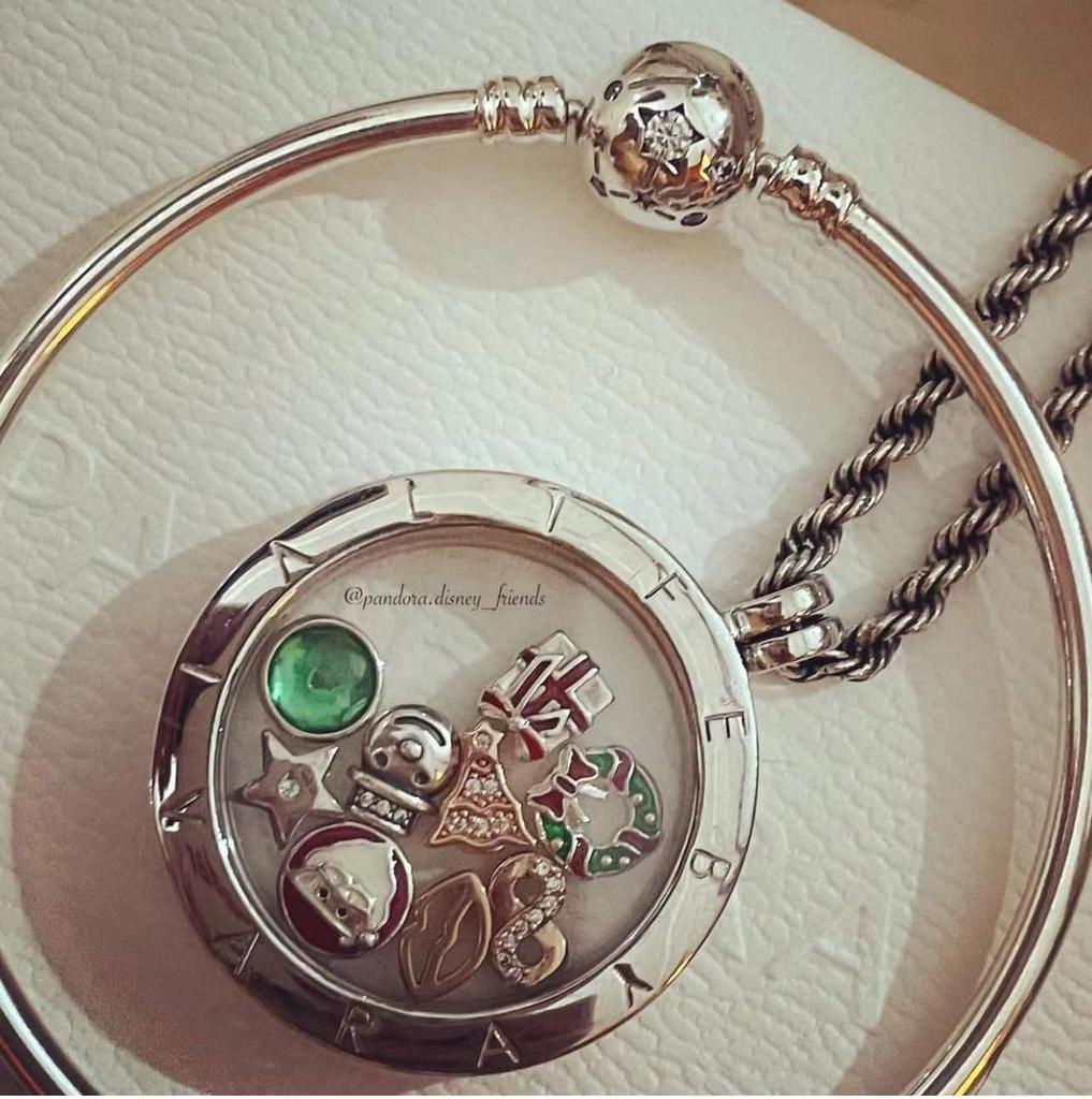 Dora White Copper Galaxy Cluster Bracelet with DIY Christmas Charms for Women