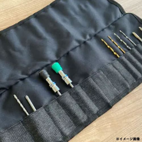 STAR-M Drill Roll Bag, Mini, Black, 15 Pockets, 7001-BK