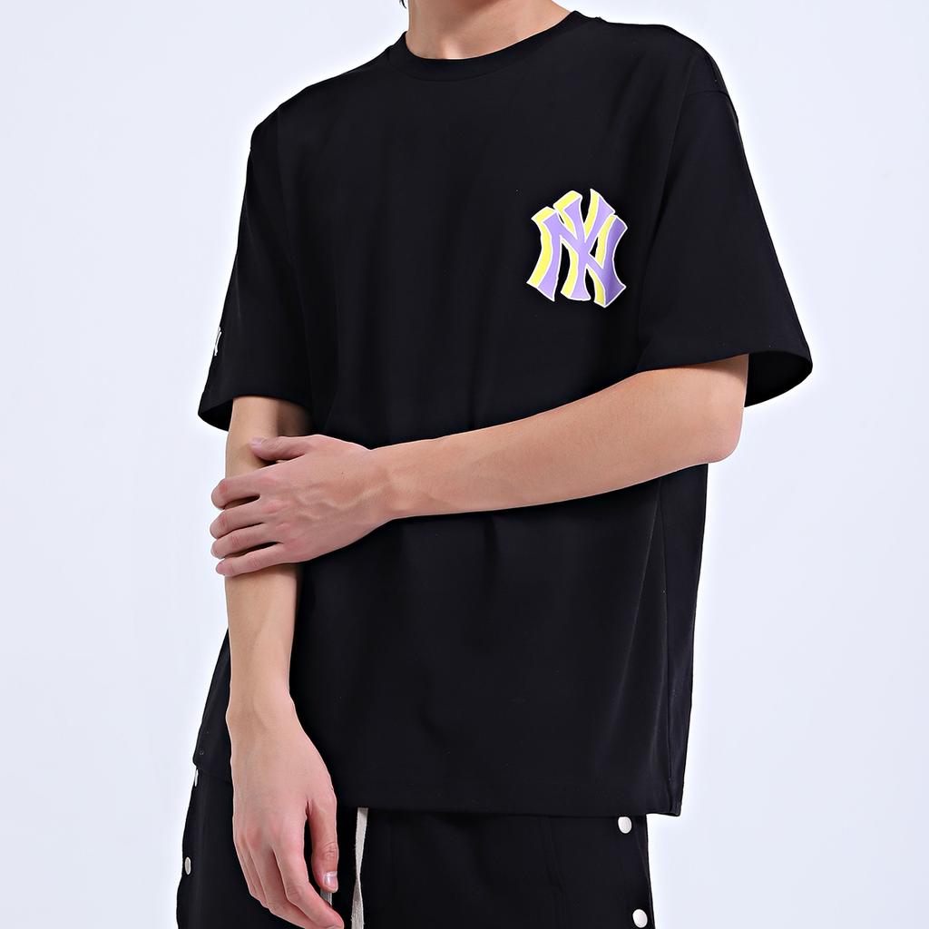 New MLB New York Yankees T Shirt Unisex Black 31TSP1131-50L