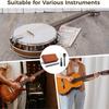 Gitaar Fret Edge Vijl met 3 Instelbare Hoeken Houttextuur voor Efficiënt Fret Dressen op Gitaren Bassen Ukuleles