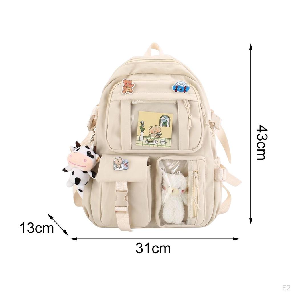 Cartoon Women Backpack School Bag Travel College Backpacks for Teenager Girls