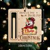 Wooden Christmas Money Holder Ornament Cash Gift Card Holder Hanging Decor Xmas Tree Pendant 2027 New Year Home Decor
