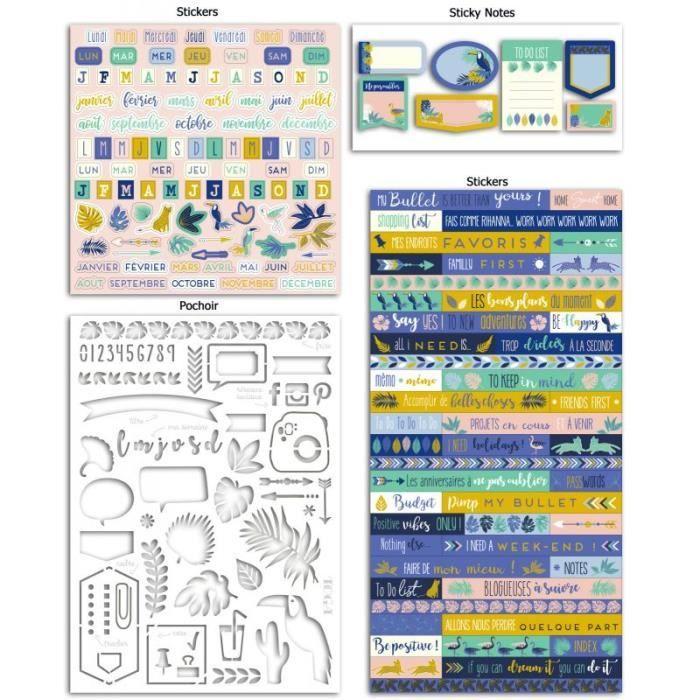 Kit Bujo 'Toga - Jungle Vibes' Ma vie au quotidien