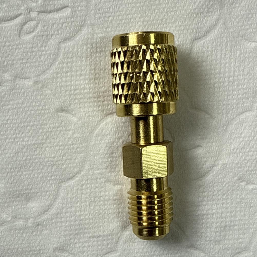 

R32 Refrigerant Brass Adapter-connector Male To Female Adapter Air Conditioner Quick Coupler For Car Refrigeration Sys K6k4 CN