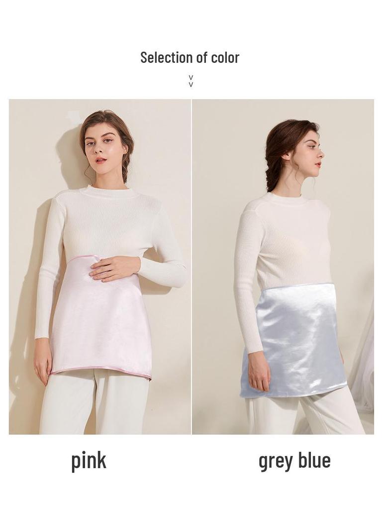 Maternity Anti-Radiation Apron: Four Seasons Protection with Metal Ion Fabric for Computer and Mobile Use