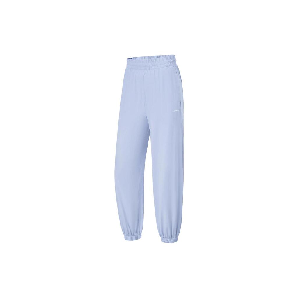 Li-Ning Comfortable Simple Versatile Knitted Sports Pants Women Bottoms AKLT298-3