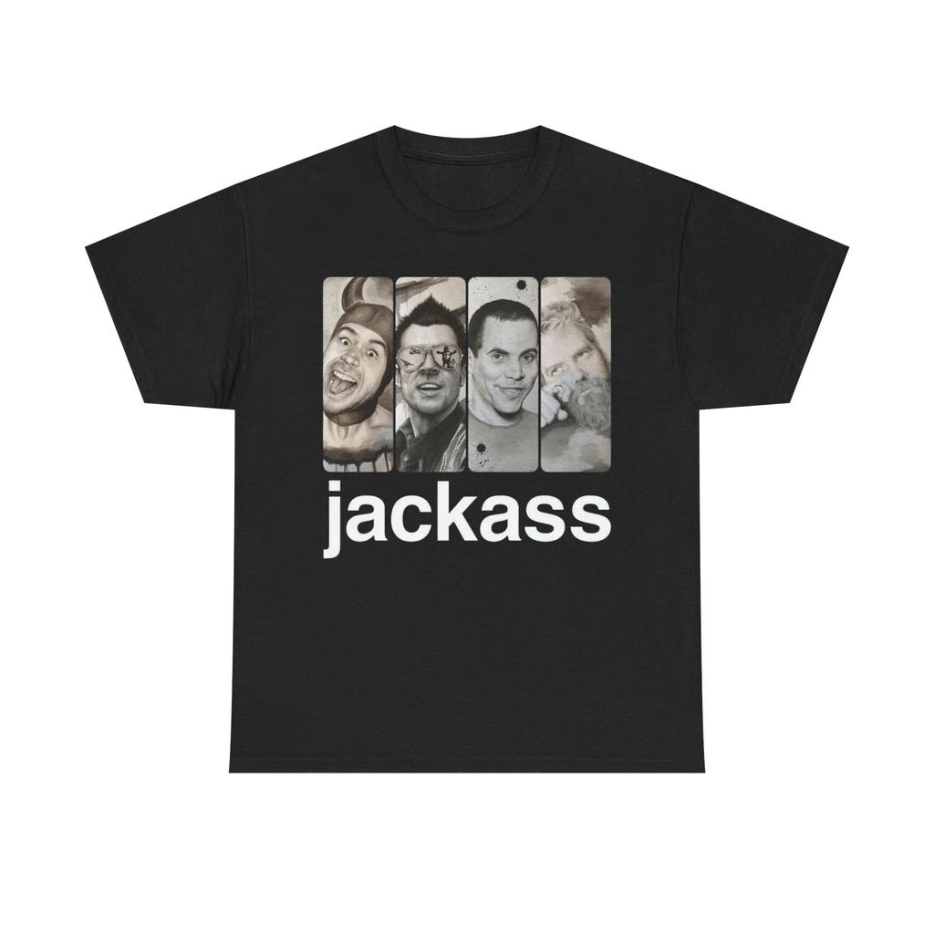 Jackass Best and Last Mark Movie Print Tshirt Unisex Fashion Classic 2026 Summer Street Style Tshirt