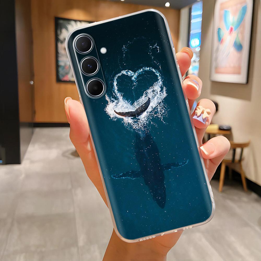 For Samsung A36 Cases Silicon Soft Phone Cover For Samsung Galaxy A36 5G GalaxyA36 Transparent TPU Back Coque Capa Fundas marble