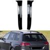 1 Pair Car Rear Window Spoiler for VW Golf 7 Variant Wagon 2013 2014 2015-2017 Glossy Black Left Right Air Splitter Lip Trims